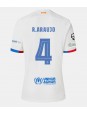 Barcelona Ronald Araujo #4 Venkovní Dres 2023-24 Krátký Rukáv